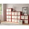 John Louis Home Solid Wood 9 Cube Organizer Red Mahogany JLH-9C-M - alternate 2